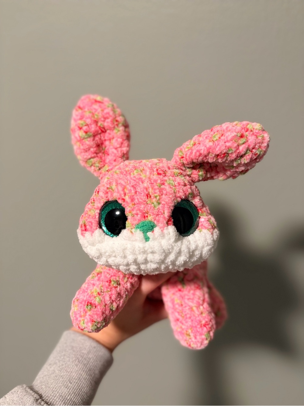 Crochet Splooting Bunny Rabbit
